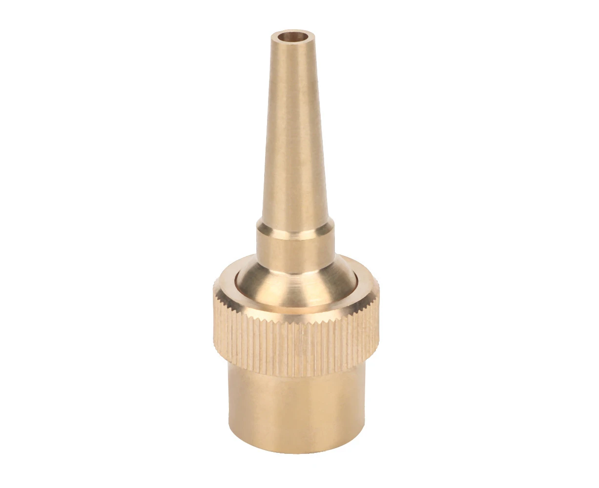 G1/2" Dn15 Female Thread Brass Straight Fountain Nozzle Spray Head For Landscaping Use