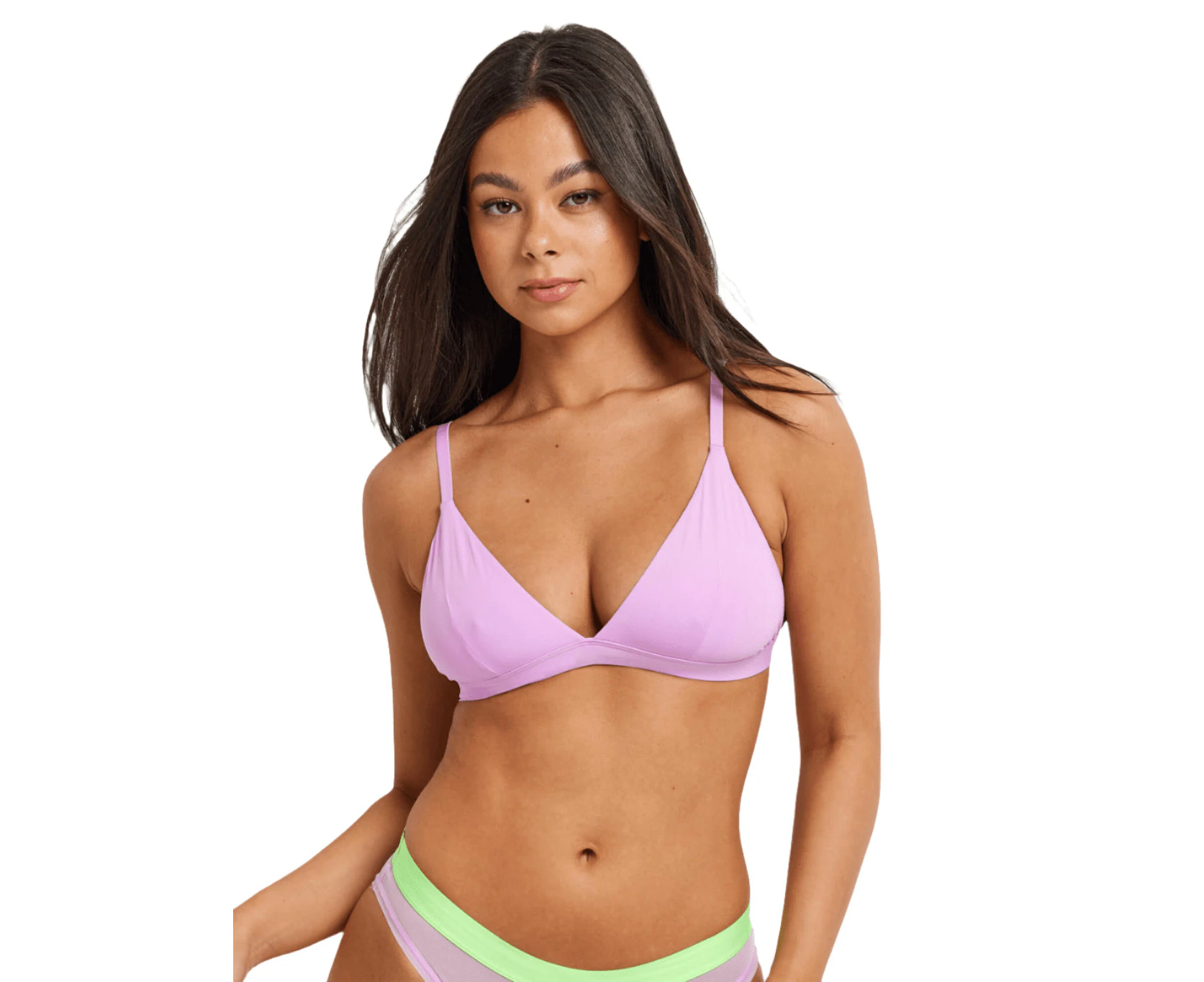 Kayser Be You Triangle Wire Free Bralette - Cotton Candy