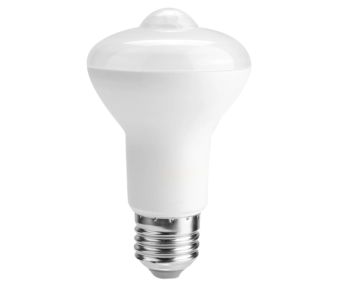 Led Ceiling Light Bulbs Infrared Human Induction For Warehouse Ac85-265V E27 5W(Warm White)