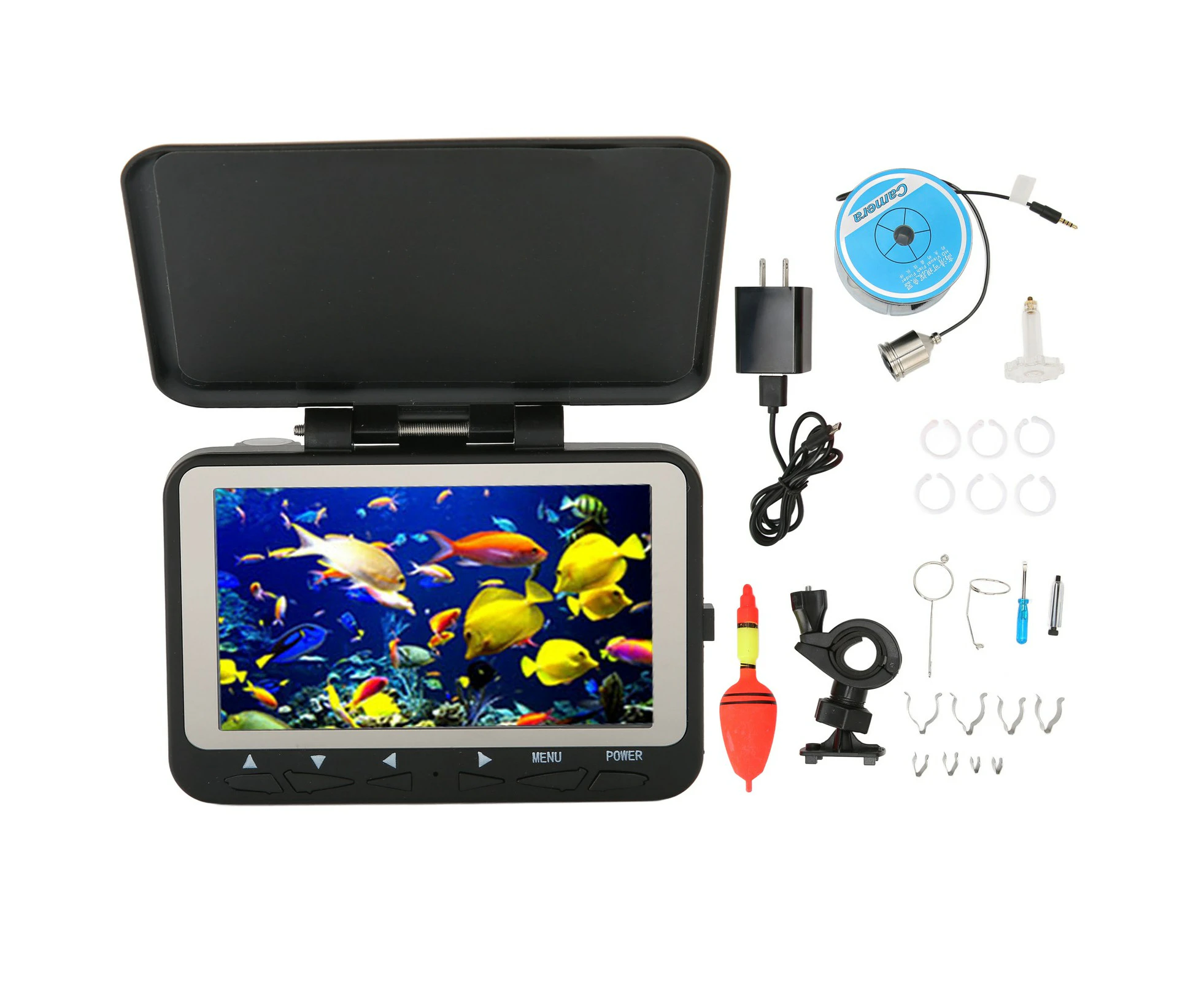 Hd Visual Underwater Camera 1000 Tvl Fish Finder Waterproof Camera 4.3 Inch Fishing Camera Ac100‑240V