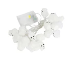 3 Meters 20Pcs Led String Lights Halloween Props Skull Pattern Party Decoration Light