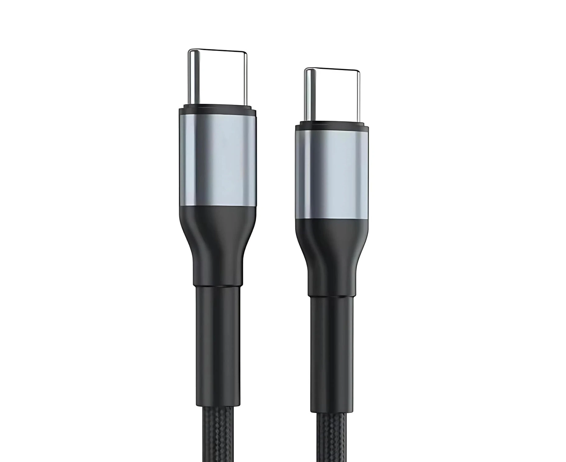 USBC to USBC Nylon Braided Cable 100W (1M) Fast Charging USBC Type C for iPhone 16/16Plus/16Pro/Max, MacBook Pro