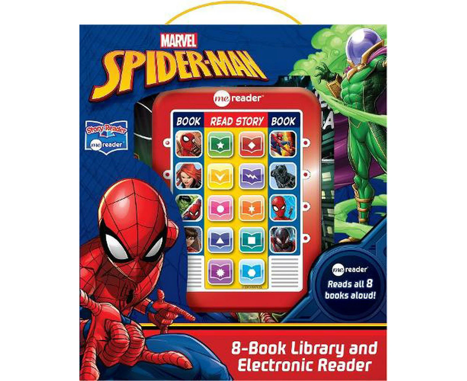 Marvel Spider-Man: Me Reader 8-Book Library and Electronic Reader Sound Book Set