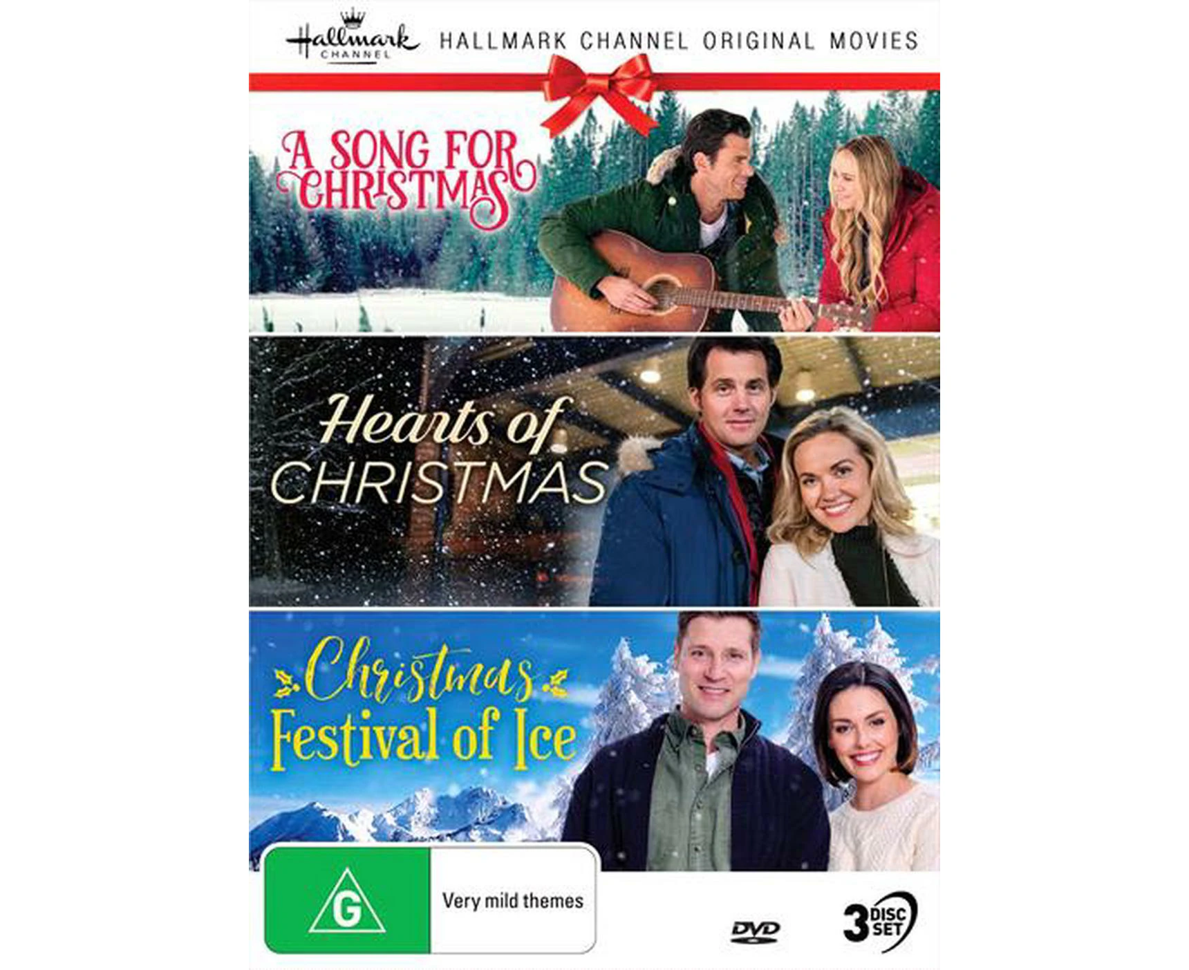 Hallmark Christmas - A Song For Christmas / Hearts Of Christmas / Christmas Festival Of Ice: Collection 9