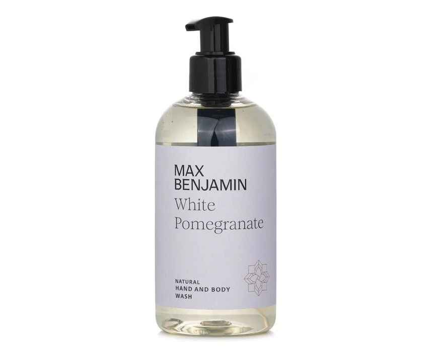 Max Benjamin Natural Hand & Body Wash  White Pomegranate 300ml