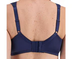 Playtex Ultimate Lift and Support Wirefree Bra Y1055H Blue Velvet