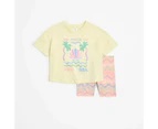 Target Oversized T-shirt and Short 2 Piece Set