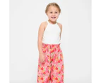 Target Shirred Floral Pants