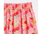 Target Shirred Floral Pants