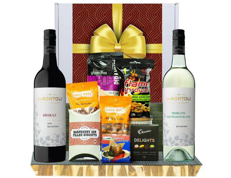 27023A Christmas Hamper with De Bortoli Big Rivers Shiraz