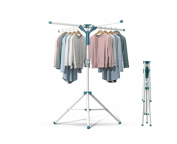 Clothes Airer Clothes Drying Rack Indoor Outdoor, Clothes Horse Laundry Racks Foldable