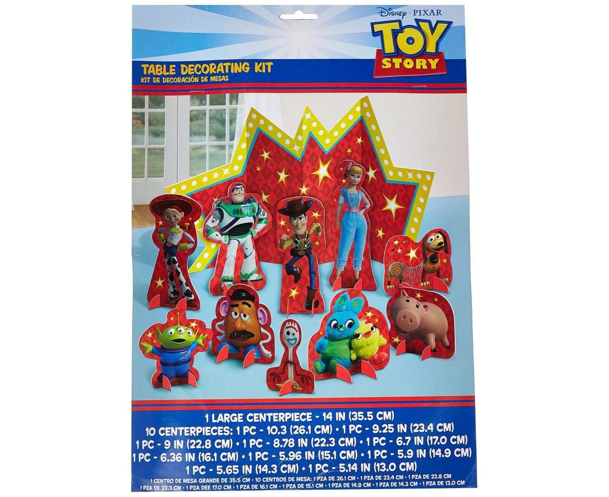 Amscan Pixar Toy Story 4 Standee Table Decoration, 1 Set