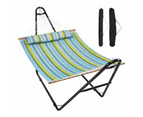 VEVOR Two Person Hammock with Stand Included Heavy Duty 217.7kg Capacity, Double