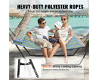 VEVOR Two Person Hammock with Stand Included Heavy Duty 217.7kg Capacity, Double