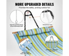 VEVOR Two Person Hammock with Stand Included Heavy Duty 217.7kg Capacity, Double