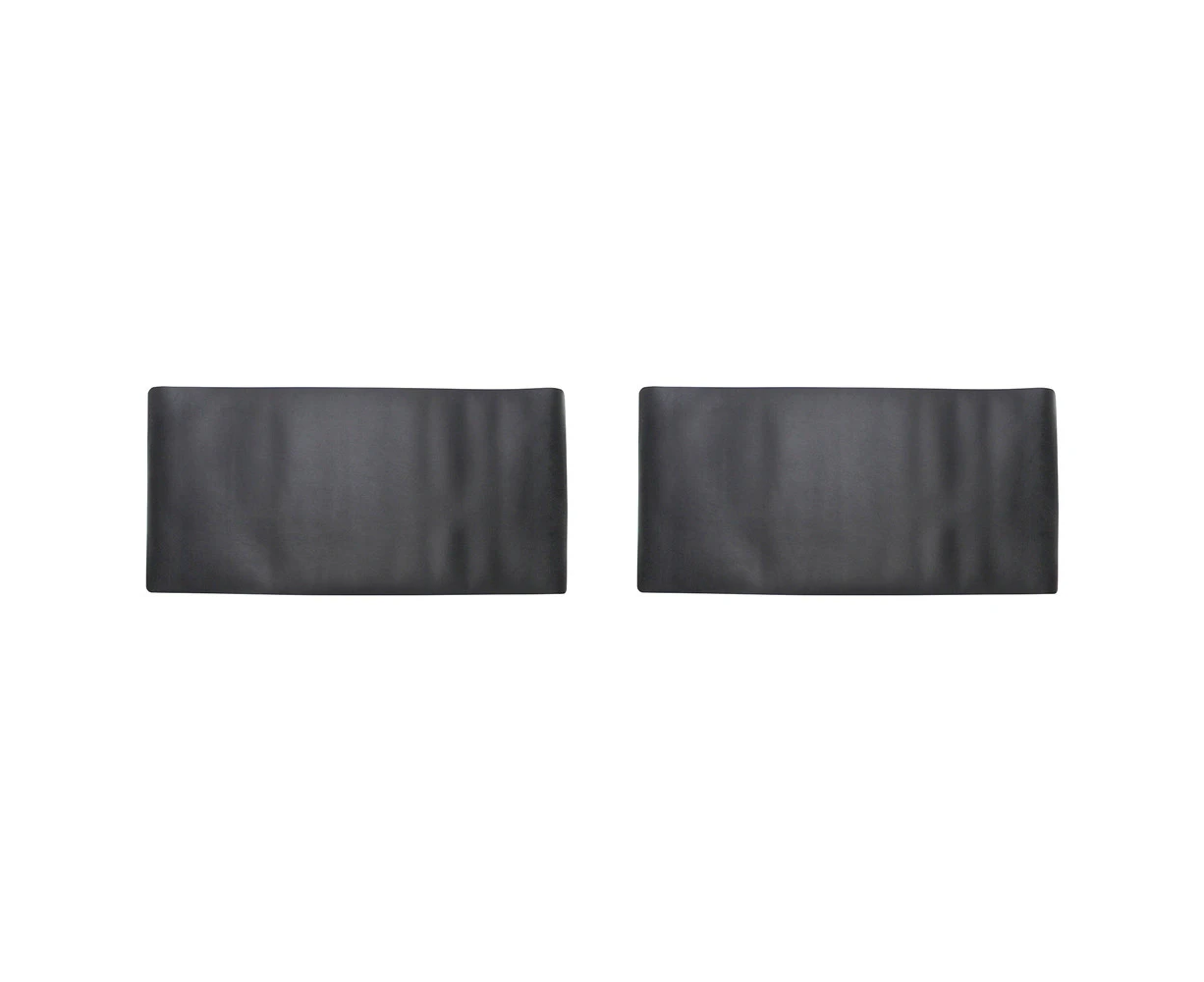 2x Annabel Trends Home/Office Desk Leather Mat Mousepad 80x40cm Rectangle Black