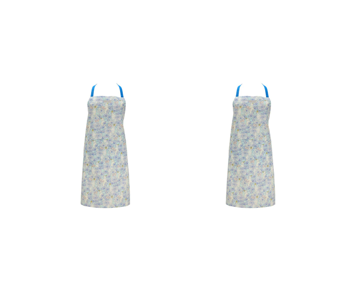 2x Annabel Trends Cotton Chef's Apron 60x80cm Kitchen Cooking Bib Hello Cockie