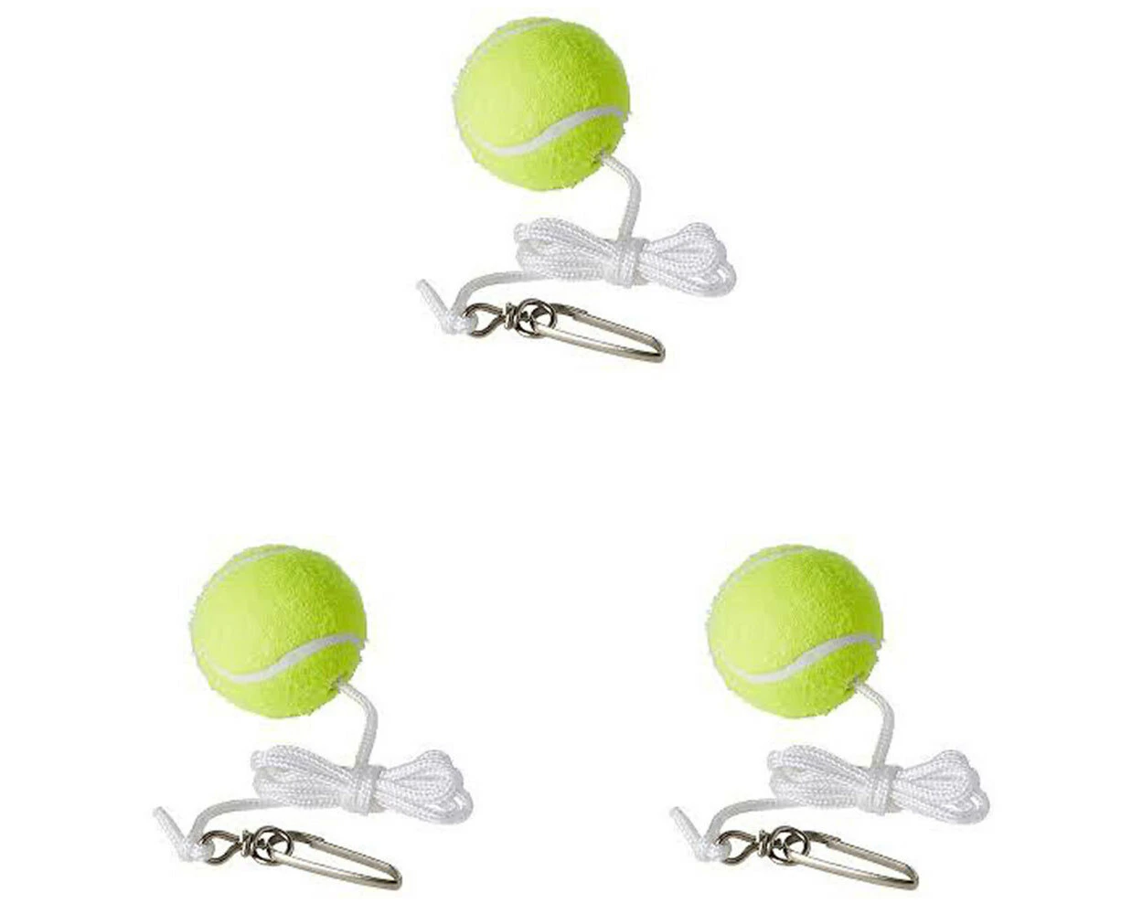 3x Regent Spin Tennis Sports Spare Ball Replacement for Trainer/Training Base