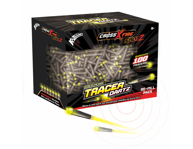 CrossXFire ShotZ Tracer DartZ 100-Pack