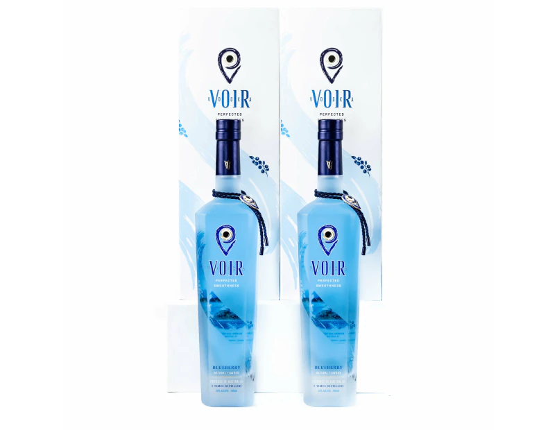 Voir Vodka 700mL with Gift Box - Twin Pack