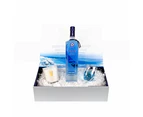 Luxe - 700ml Voir Vodka, 1 Candle 1 Glass