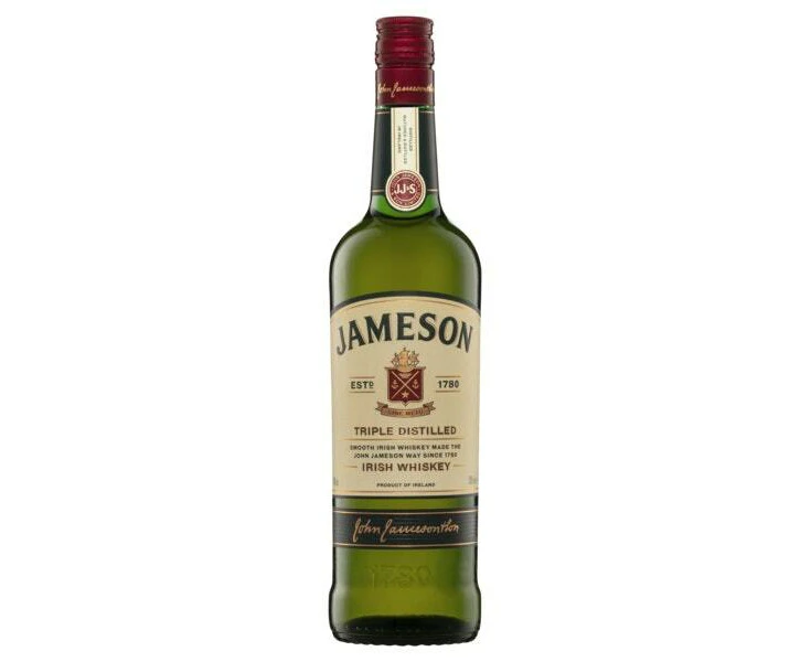 Jameson Irish Whiskey 700mL Bottle