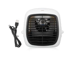 Desktop Cooling Fan 5 Gears Washable Filter Net Water Ice Box Usb Rechargeable Gas Conditioner Fan