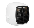 Desktop Cooling Fan 5 Gears Washable Filter Net Water Ice Box Usb Rechargeable Gas Conditioner Fan