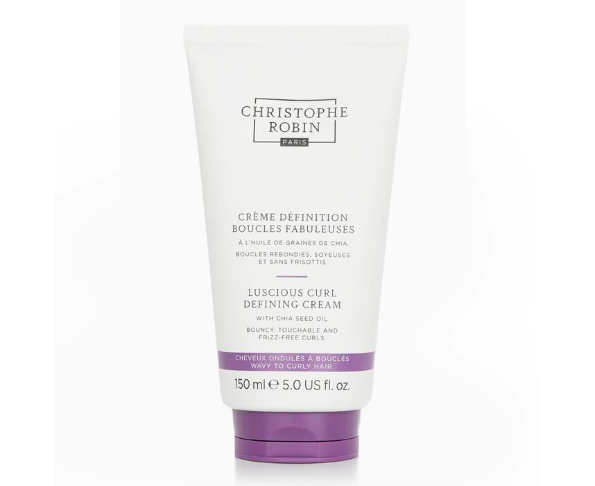 Christophe Robin Luscious Curl Defining Cream with Chia Seed Oil 150ml/5oz