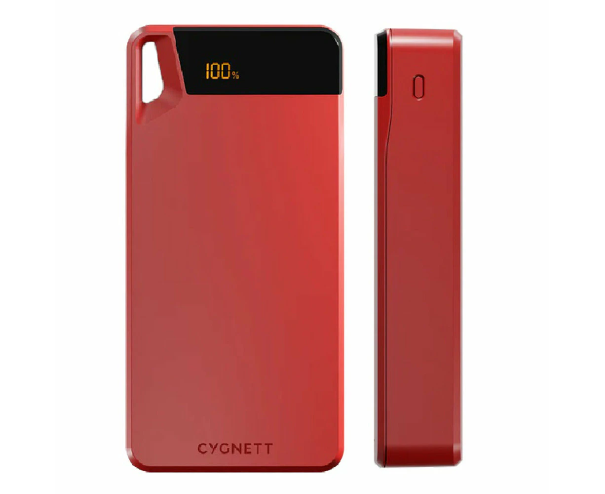 Cygnett ChargeUp Boost 4th Gen 20K mAh Power Bank - Red