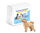 Advwin Male Pet Dog Diapers Disposable Dog Wrap for Male 11-17 inch 10PCS