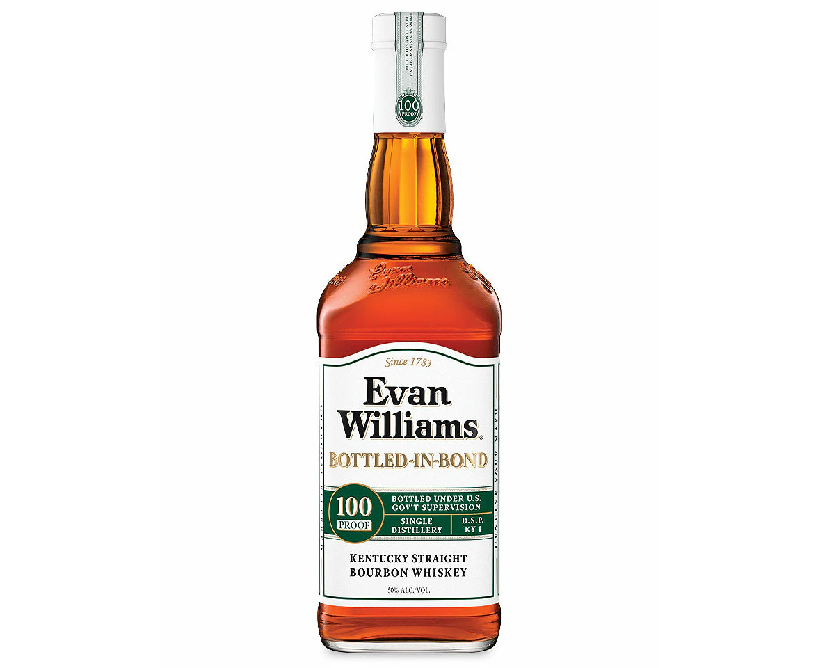 Evan Williams Bottled In Bond 100 Proof Kentucky Straight Bourbon Whiskey 700ml