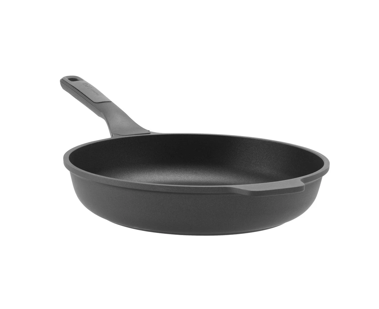 Berghoff Stone+ Cast Aluminium 28cm Saute Pan Round Cookware Induction Grey