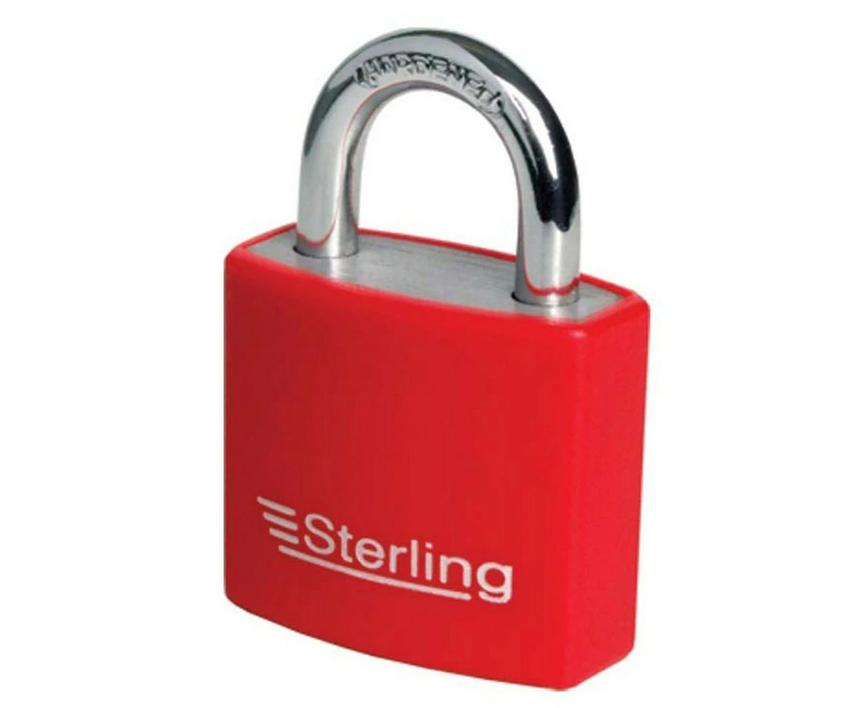 Sterling Padlock (Red) - ST3671