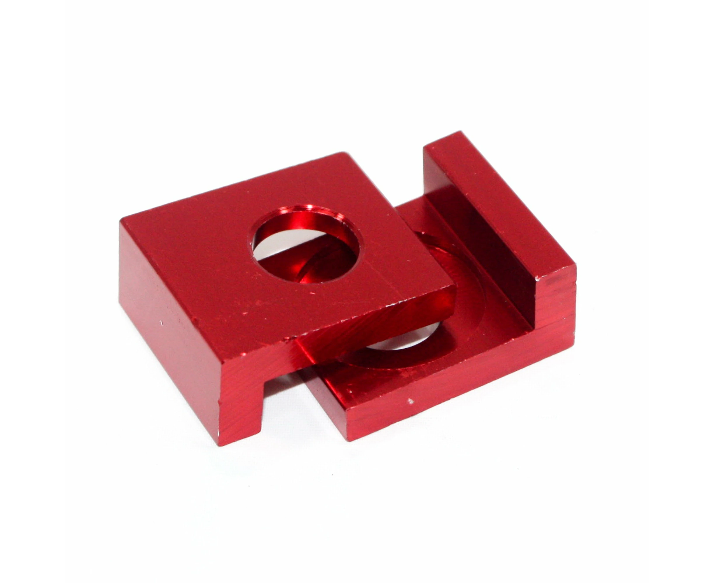 RED 15mm Alloy Chain Adjuster Block Tensioner PIT PRO Quad Trail Dirt Bike ATV