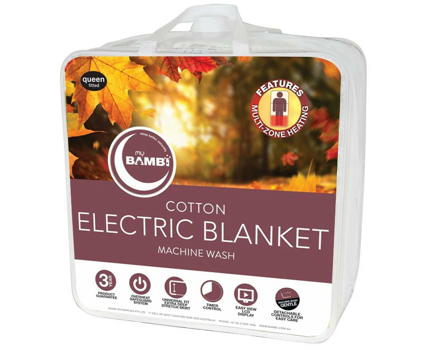 Bambi Cotton Electric Blanket