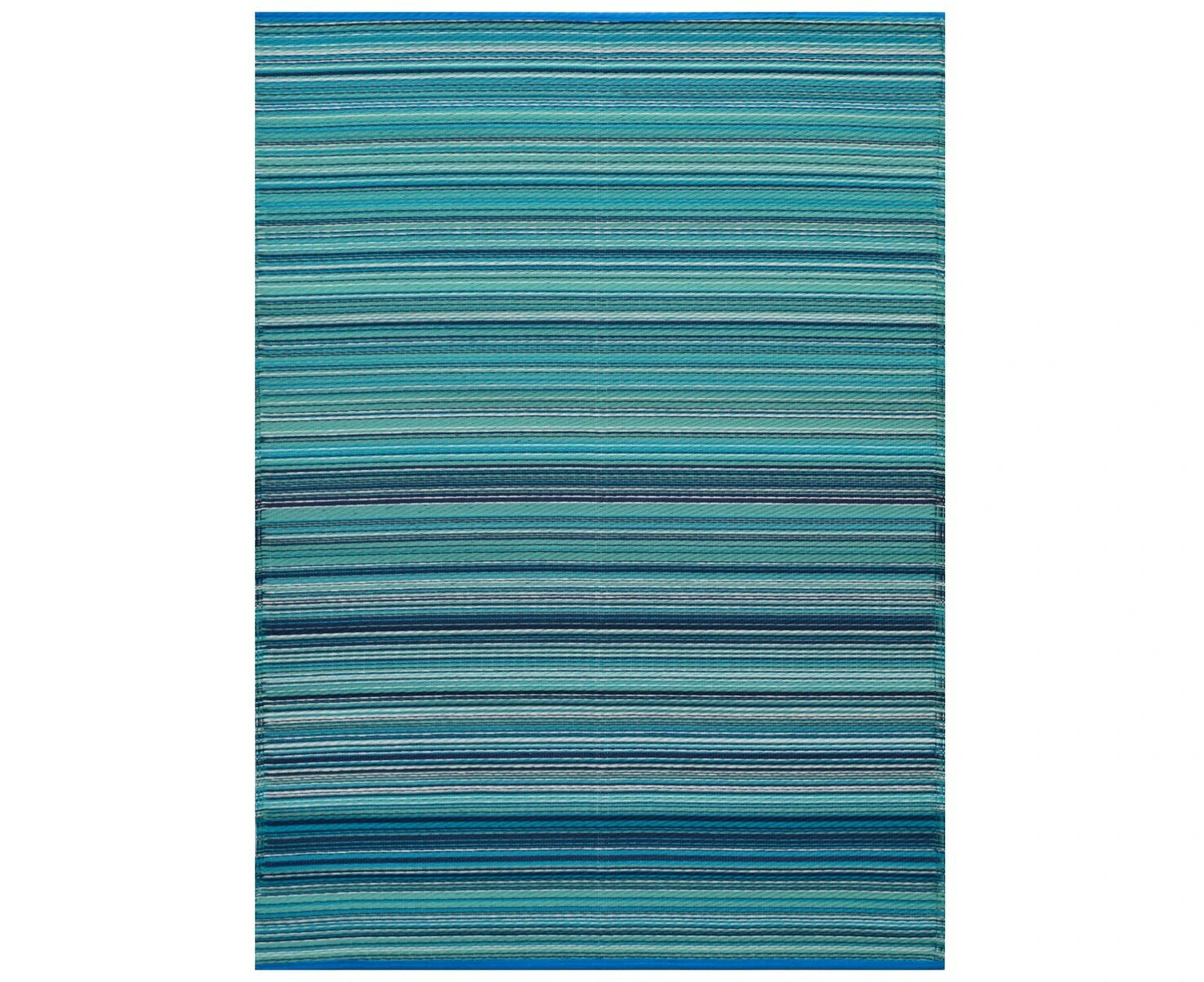 Alfresco Reversible Outdoor Mat - Rondo - Blue