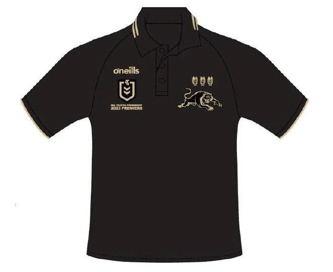 Penrith Panthers NRL 2023 O'Neills Premiers Polo Sizes S-7XL!