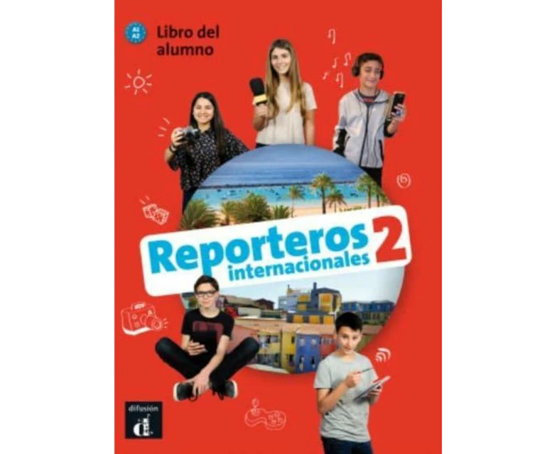 Reporteros internacionales 2  Libro del alumno  audio download. A1A2 by Various authors