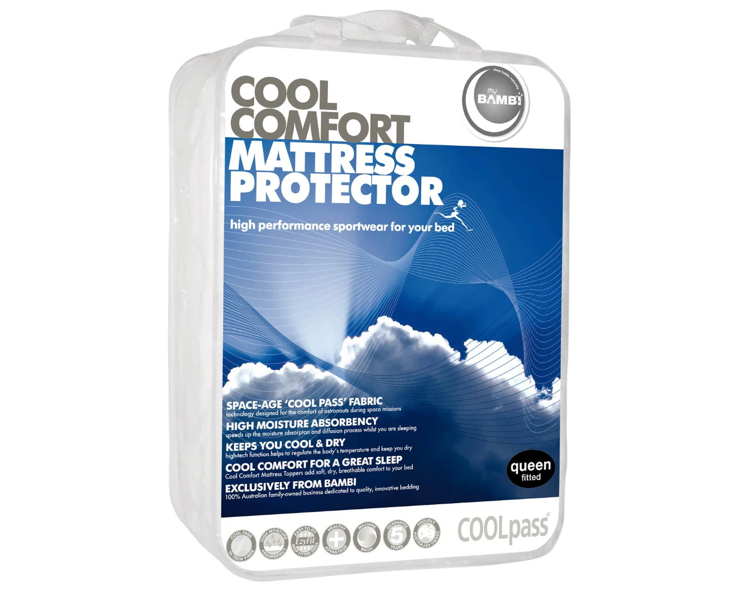 Coolpass Mattress Protector - Super King