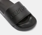 Tommy Hilfiger Men's 3D Print Pool Slides - Black