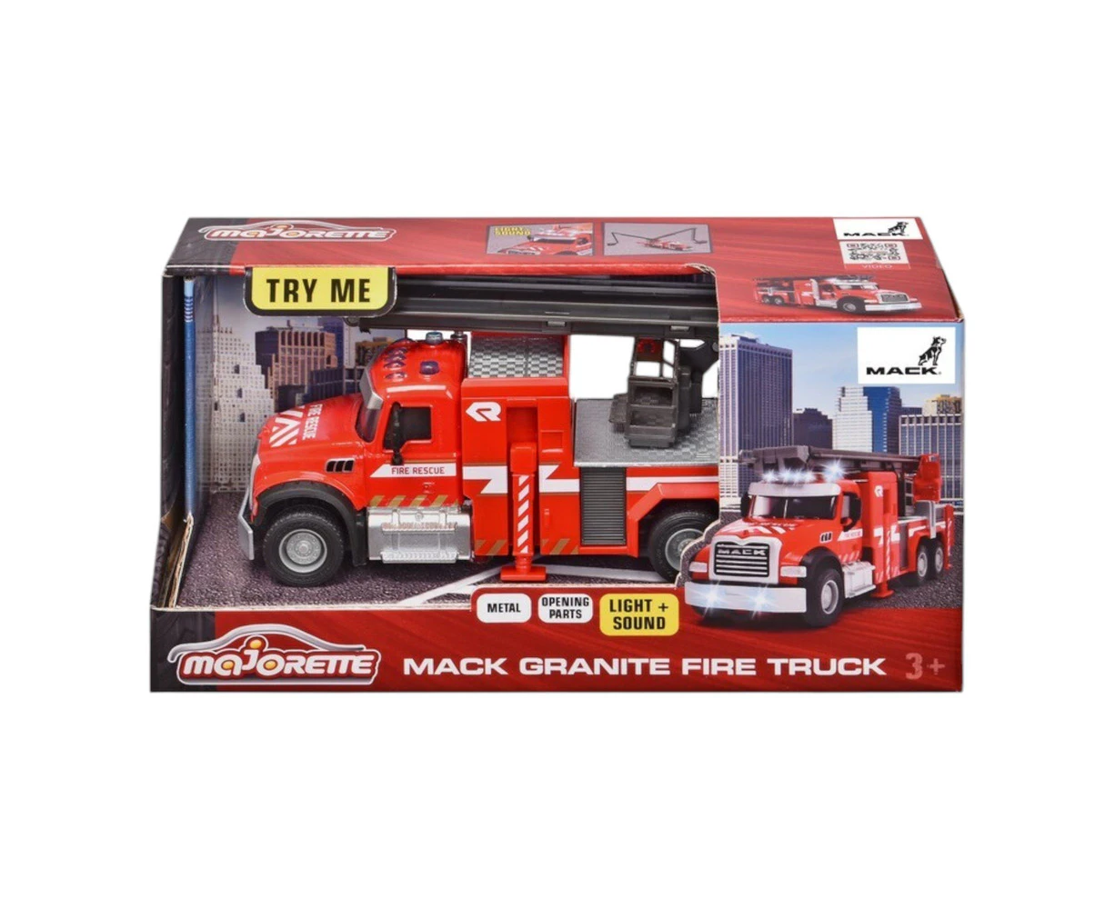 Majorette Mack Granite Fire Truck