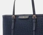 Tommy Hilfiger Tallie Tote Bag - Navy Metallic