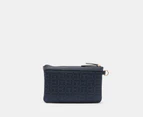 Tommy Hilfiger Tallie Wristlet w/ Zip Pouch - Navy Metallic