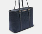 Tommy Hilfiger Tallie Tote Bag - Navy Metallic