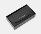 Tommy Hilfiger Tallie Flap Continental Wallet - Black Metallic