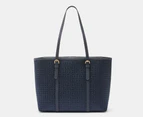 Tommy Hilfiger Tallie Tote Bag - Navy Metallic