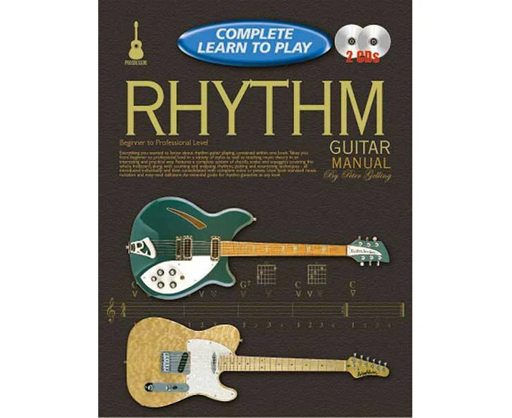 Progressive Complete Learn To Play Rhythm Guitar Book/CD(2)