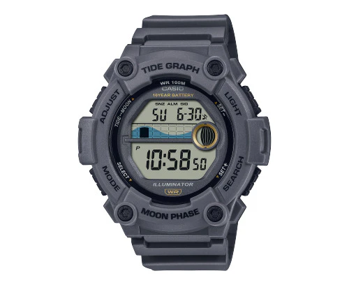 Casio Tide Graph Moon Data Digital Watch WS1300H-8AV