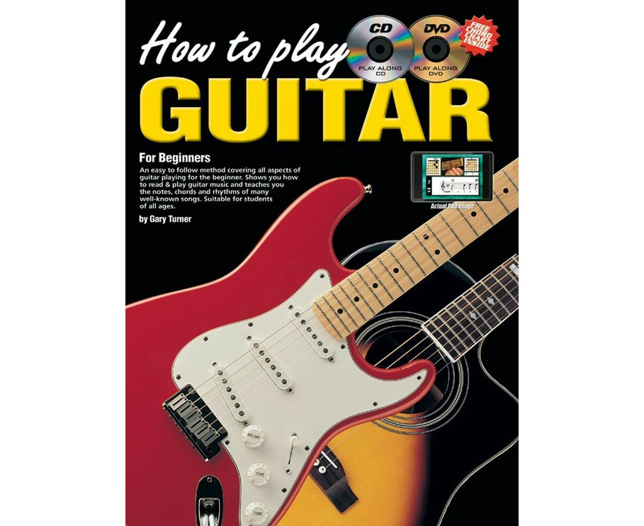 How To Play Guitar for Beginners Book/CD/DVD